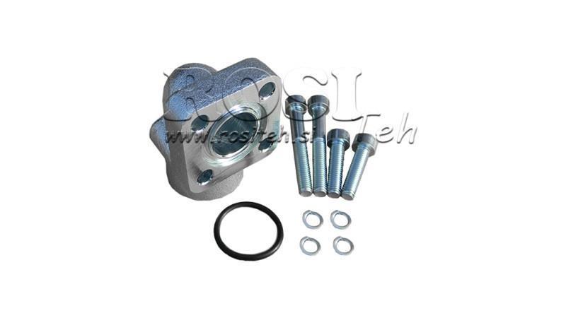 VAMZDINIO SUJUNGIMAS 3/8 - TIESUS FLANŠAS BOSCH fi 30