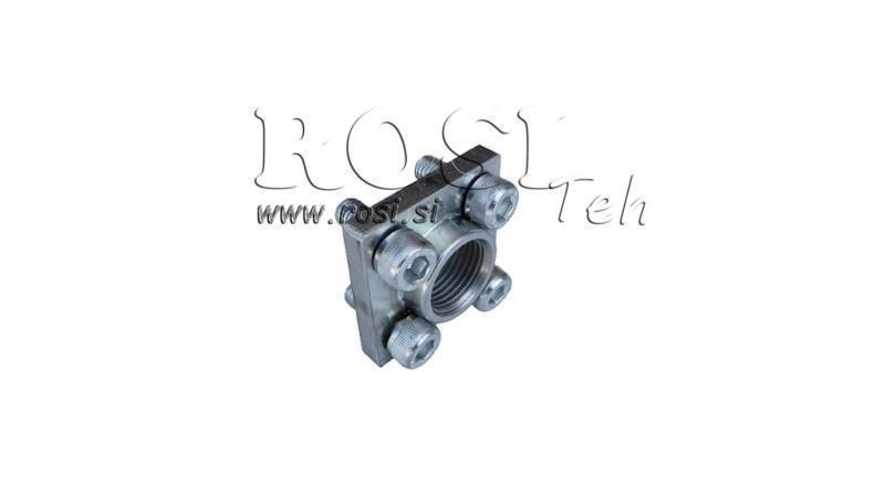 Vamzdžio jungtis 3/8 - plokščias flanšas fi 30