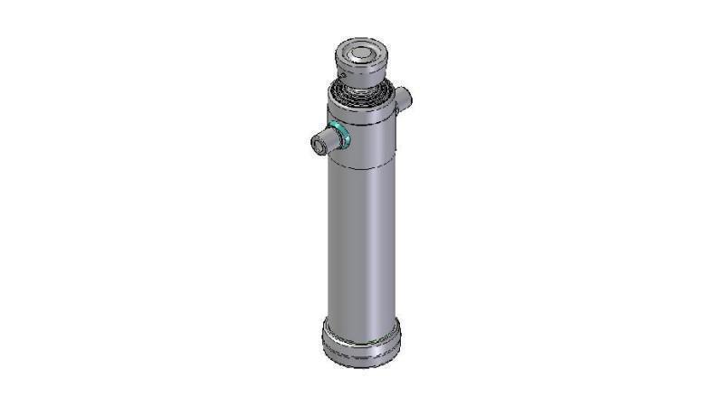 3049S - TELESCOPIC CYLINDER STANDARD/BALL 4 STAGES STROKE 1990 DIAMETER 124