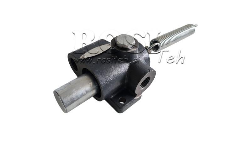 VALVOLA DI SCARICO FINALE 1/2 - NORMALMENTE APERTA - ECO