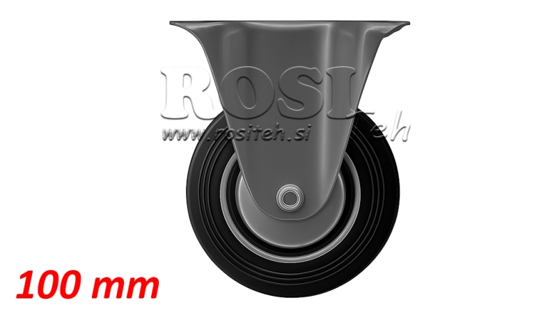 RATAS 100mm SU FIXUOTA PAGRINDU