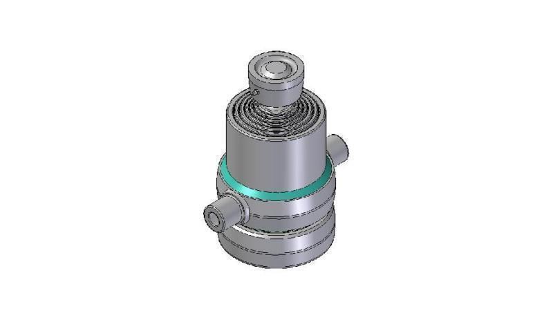 6017S -TELESCOPINIS CILINDRAS STANDARD/BALL 6 ETAPAI EIGA 985 DIAMETRAS 170