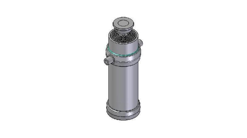 6056S - TELESCOPIC CYLINDER STANDARD/PALLON 6 VAIHEITA ISKU 3265 HALKAISIJA 215