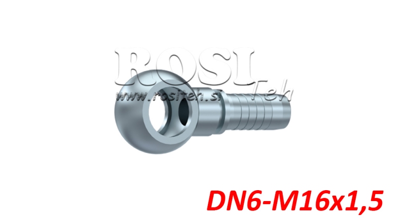 HYDRAULICKÉ PŘIPOJENÍ RNR OČKO DN6-M16X1.5