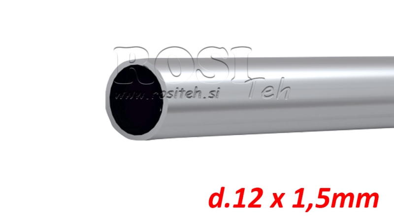 HYDRAULICKÁ KOVOVÁ RÚRKA d.12 × 1,5 mm