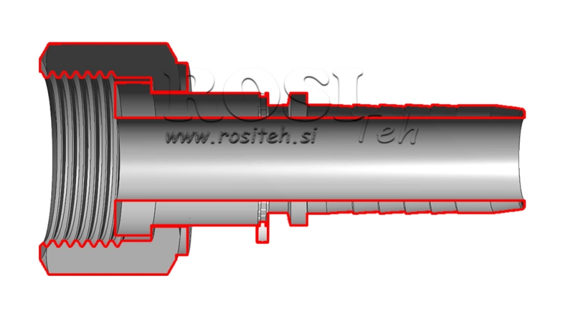 HIDRAULINĖ SĄSAJA DKORFS MOTERIS DN13-13/16-16