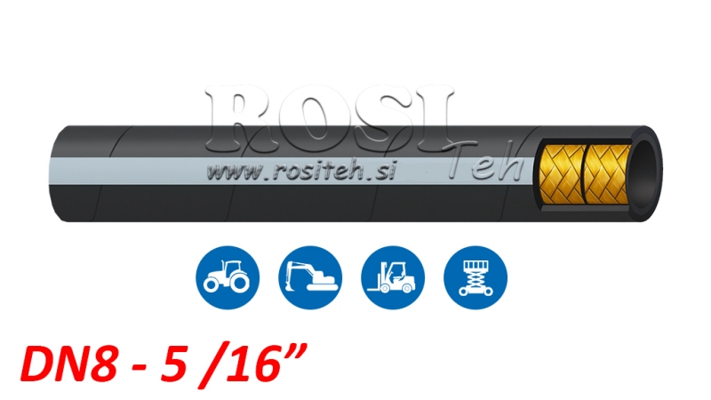 HÜDRAULIVOOLIK DN8 2SN (5/16) 350BAR