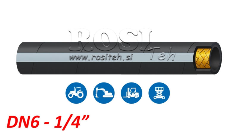 HÜDRAULIVOOLIK DN6 1SN (1/4) 255BAR