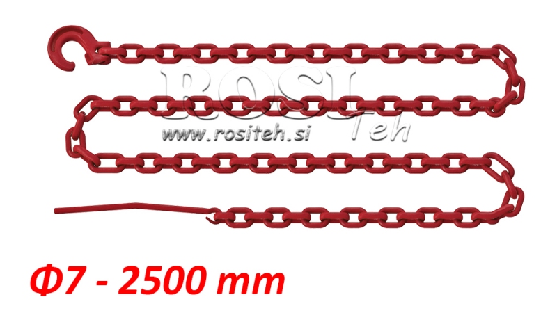 CADEIA FLORESTAL TAMANHO 7-2500MM