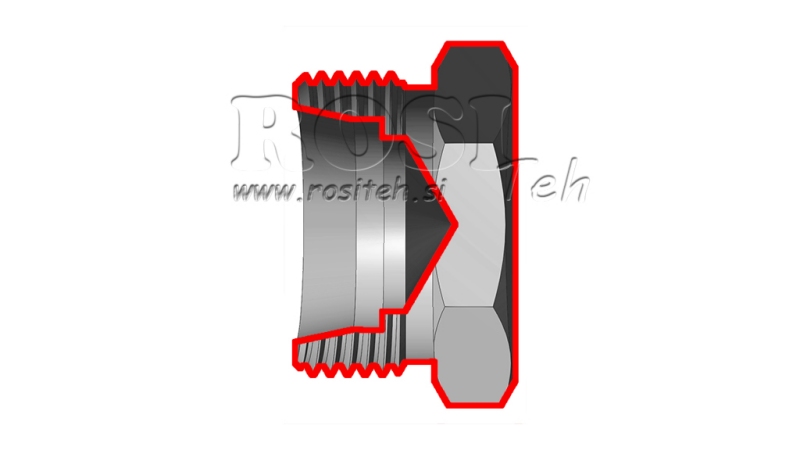 HIDRAULINIS KAIŠTIS (15L) M22X1,5