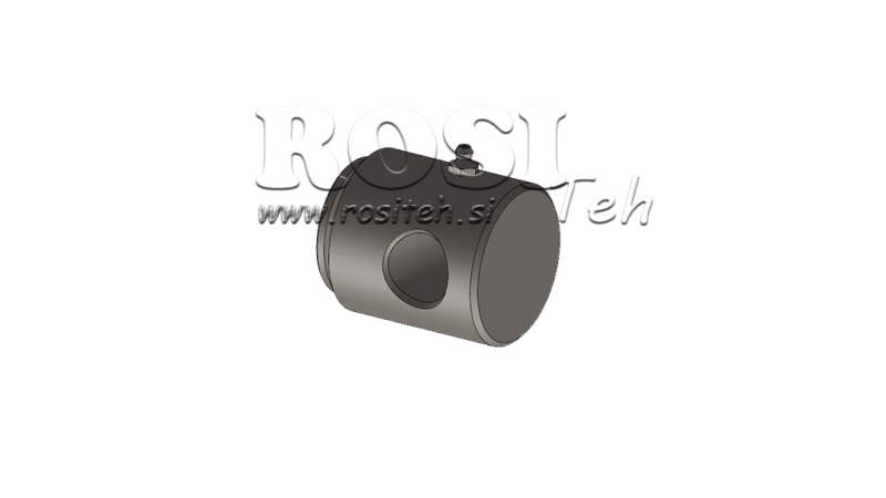 FUNDO DE CILINDRO HIDRÁULICO COM FURO DE FIXAÇÃO