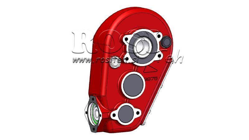 REDUKTOR - PREVODOVKA RT350 PRE HYDROMOTOR MP/MR/MS pomer 31,4:1