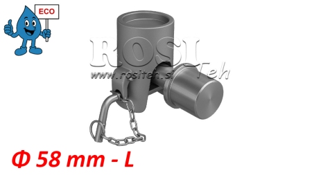 DUMP TRUCK BALL FOR TRAILER fi58 KAIRĖ eco