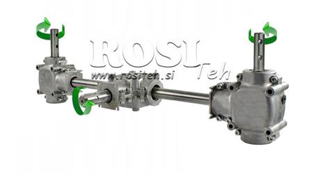 VÄHENTIMIEN SETTI 1:1.35 (22HP-16kW) TRIPLE VAIHTEELLE L:770