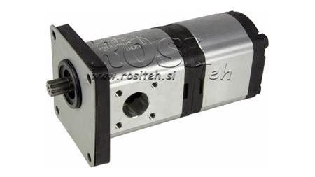 HIDRAULINIS PUMPAS TRAKTORIUI - OEM 87472285 - CNH SERIJA T4 26 15 cc KAIRĖ