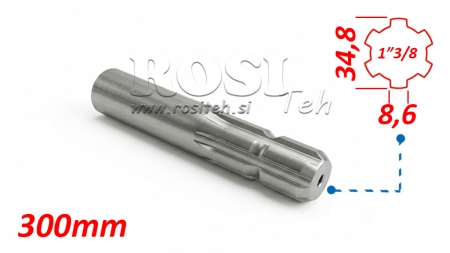 ADAPTATOR P.T.O. 13/8 L=300