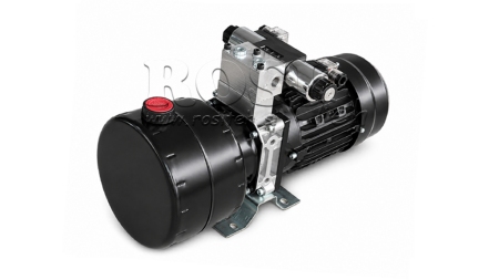 MINI HIDRAVLIČNI AGREGAT 380V AC (0,75 kW) - 3,7 cc - 5,2 lit/min - tank 4 lit