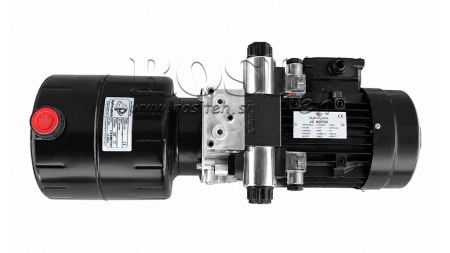 MINI HIDRAVLIČNI AGREGAT 380V AC (1,5 kW) - 5,8 cc - 8,2 lit/min - tank 6 lit