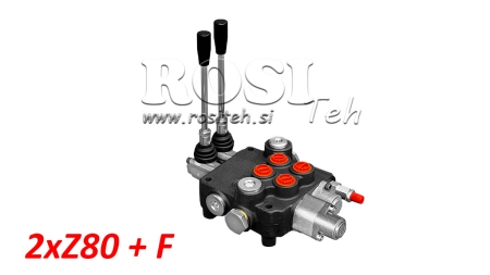 VALVOLA IDRAULICA 2xZ80 + GALLEGGIARE