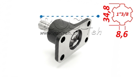 KARDANOVÝ ADAPTÉR PASQUALI 4 ŠROUBY