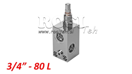 HIDRAVLIČNI REGULATOR PRITISKA VMP 3/4 20-260 BAR - 80lit