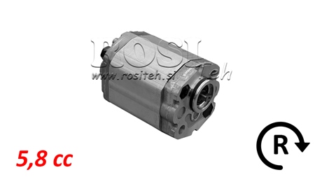 HIDRAULINIS SIURBLYS 10C5.8X302 5.8 CC DEŠINĖ