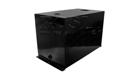 METALINIS REZERVUARAS 100 LITRŲ KUBAS 400x355x753mm PARUOŠIMAS GRĄŽINIMO FILTRUI