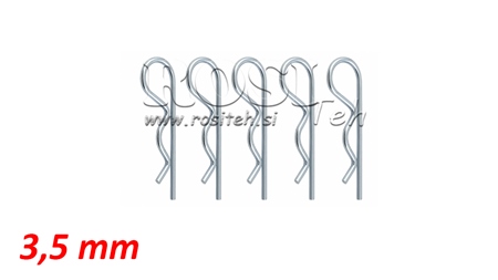 R FORMOS KAIŠČIŲ ASORTIMENTAS Φ 3.5 MM (5VNT)