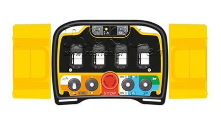 CONTROLLO REMOTO RADIO - PROPORZIONALE - ZEUS2 M4 10013 Standard