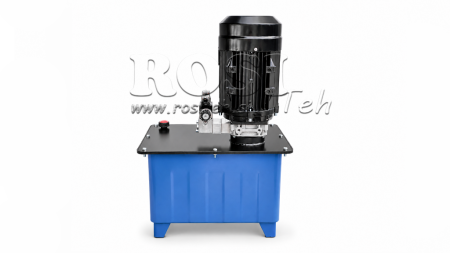 MINI HIDRAVLIČNI AGREGAT 380V AC (4 kW) - 8 cc - 12 lit/min - tank 40 lit