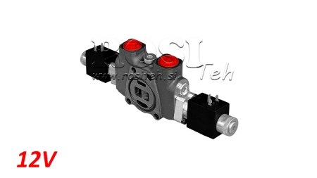 SEGMENT INDIVIDUEL ELECTRIQUE 12 V POUR DISTRIBUTEUR HYDRAULIQUE PC100