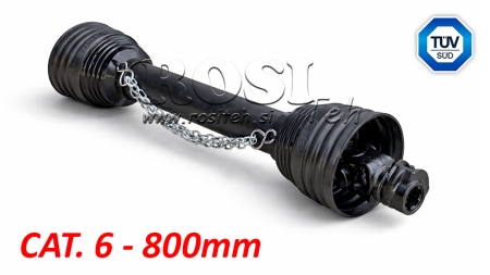 CE-CERTIFIERAD KARDANAXEL PROFI LINE KAT.6 LANGD 800mm
