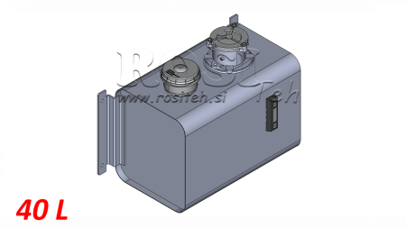 TANQUE DE METAL SUPERIOR 40 LIT 320X290X475MM