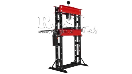 DIRBTUVĖS HIDRAULINIS PRESAS GUOLIAMS 50T - dviejų greičių