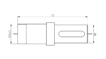 GUOLIO FLANŠAS HIDROMOTORUI MP-MR