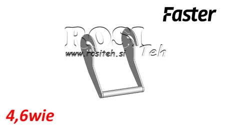 SVIRTIS MULTI-FASTER 4,6KRYPTYS FIKSUOTA DALIS