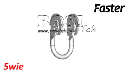 SVIRTIS MULTI-FASTER 5KRYPTYS FIKSUOTA DALIS