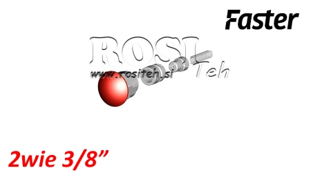 SAUGOS MYGTUKAS MULTI-FASTER 3/8 2KRYPTYS FIKSUOTA DALIS