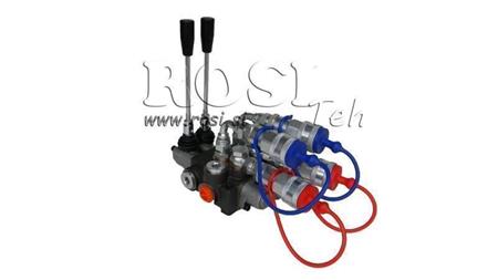 HÜDRAULINE KLAPP 2xP40 LAIENDUS