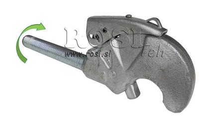 automatinis srieginis kabliukas kategorija 1/2 traukimo įrenginiui M27x3