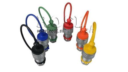 COPERTURA PROTETTIVA IN GOMMA ARANCIONE - RAPID COUPLINGS FEMMINILI