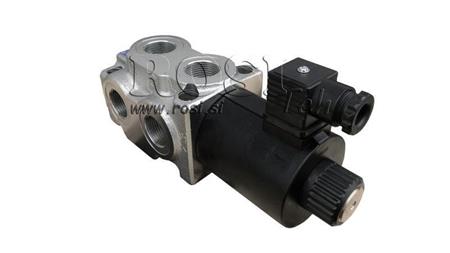 VANNE 6 VOIES 3/4 (6/2) 12V - 140lit