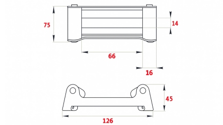 GUIA DESLIZANTE PARA CABO DE AÇO DWM 2000-2500
