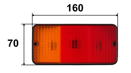 TAGUMINE RISTKÜLIKULINE VALGUS 3 POSITSIOONI