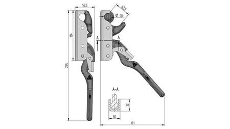 ŠONINIS UŽDARYMAS PIANTONE MOTERIS