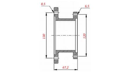 DŽEMĖS HIDRAULINIAM PUMPUI - TIESIOGINIS MONTAVIMAS