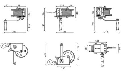 MECHANINIS LAIDAS DWK 16 - 725 kg - SINTEZINIS DIRŽAS