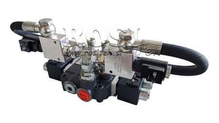 HYDRAULICKÝ VENTIL 2xZ80 12V DC S PLÁVAJÚCOU FUNKCIOU