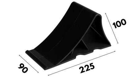 PLASTIC WEDGE 225 x 100 x 90 mm