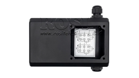 PVC PRIPOJOVACIA KRABICA PRE ELEKTROMOTOR